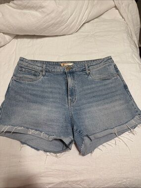 Kut from the Kloth Light Blue Denim Cutoff Shorts